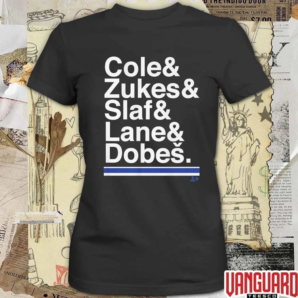 Montreal Hockey Ampersand Cole and Zukes and Slaf and Lane and Dobes t-shirt