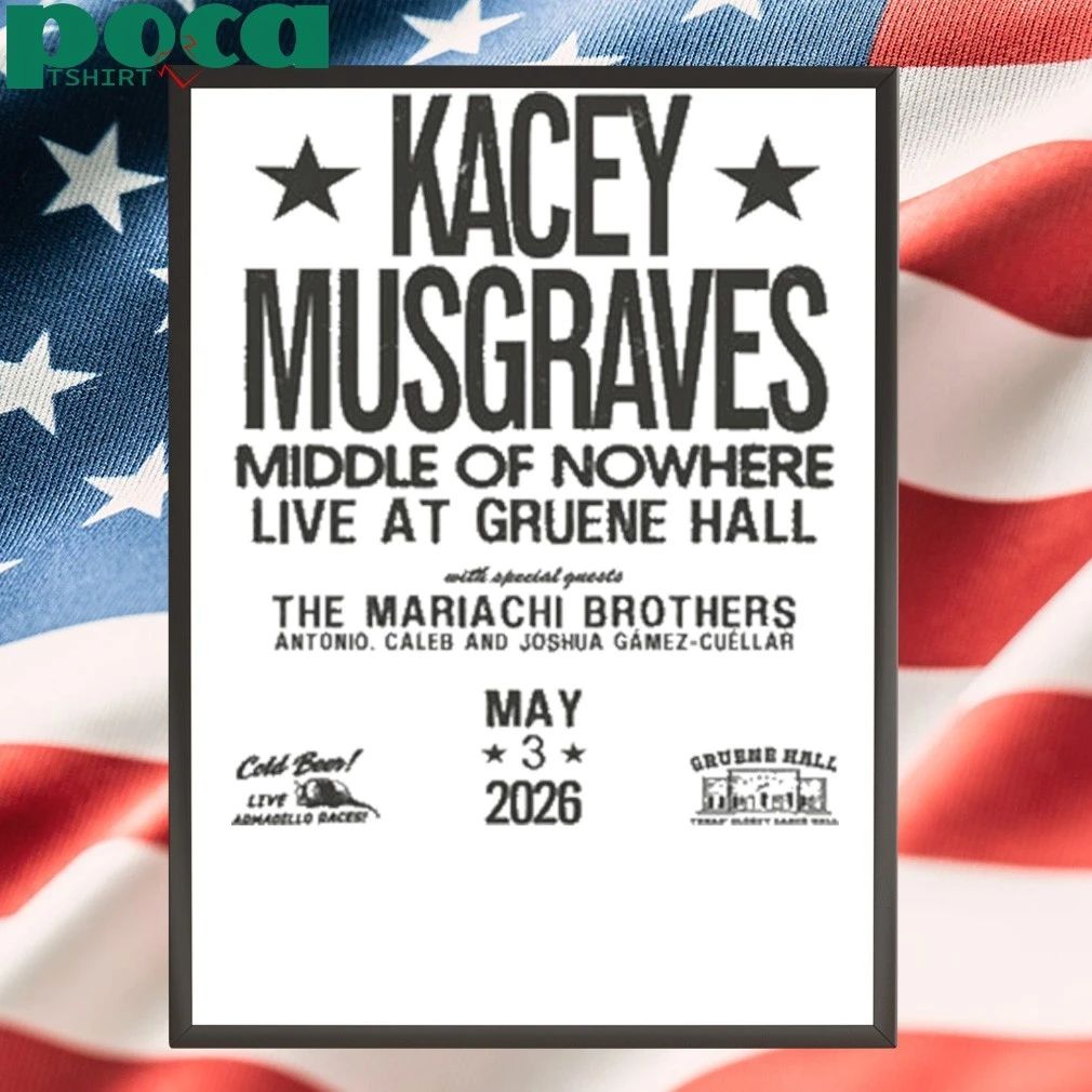 Kacey Musgraves New Braunfels Tour May 3 2026 Limited shirt
