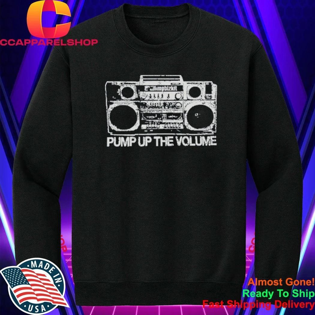 Limp Bizkit Boombox Pump Up The Volume Shirt