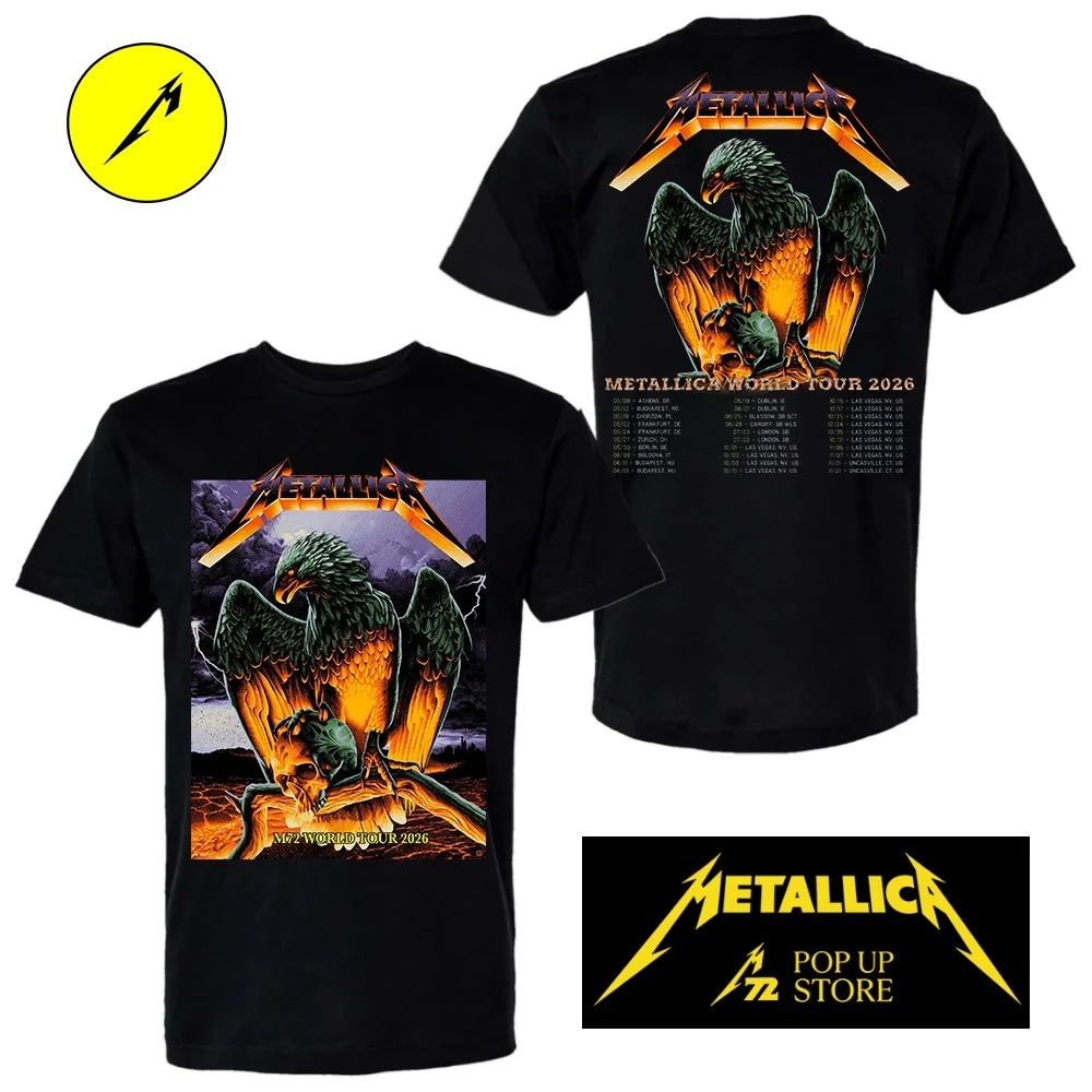Night 2 Metallica M72 Frankfurt World Tour At Deutsche Bank Park Poster By Max Loffler On May 24 2026 Two Sided Shirt