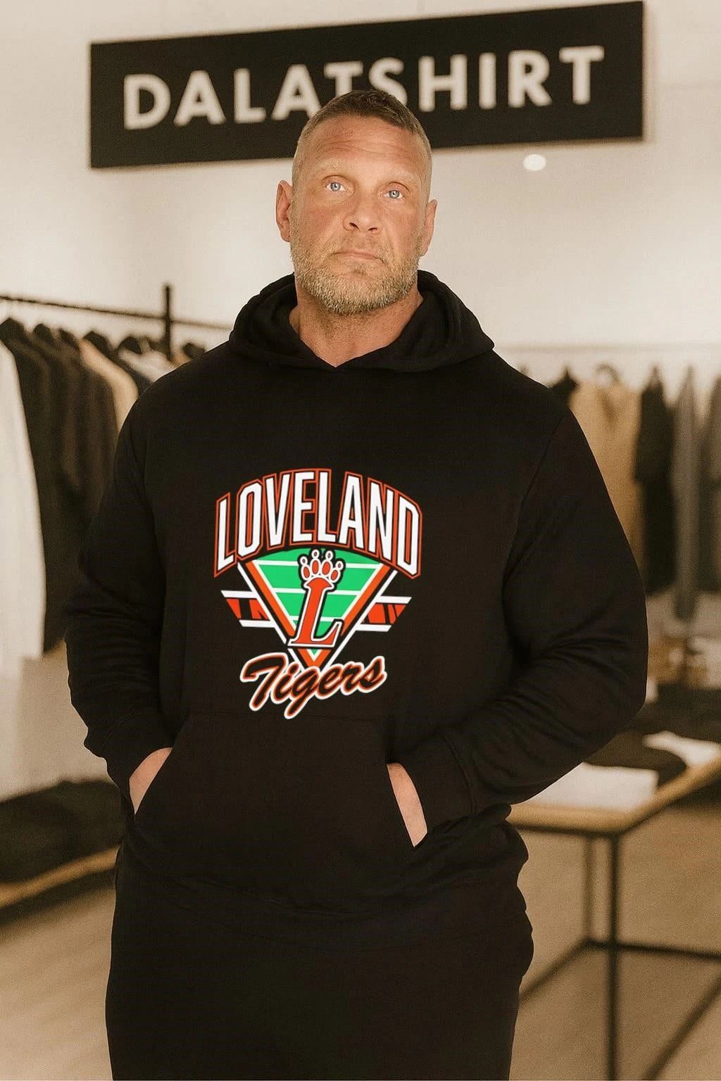 Loveland Tigers Retro Gridiron Football shirt