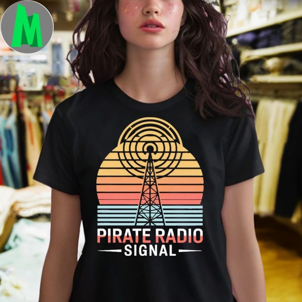 Original Pirate Radio Signal T-Shirt