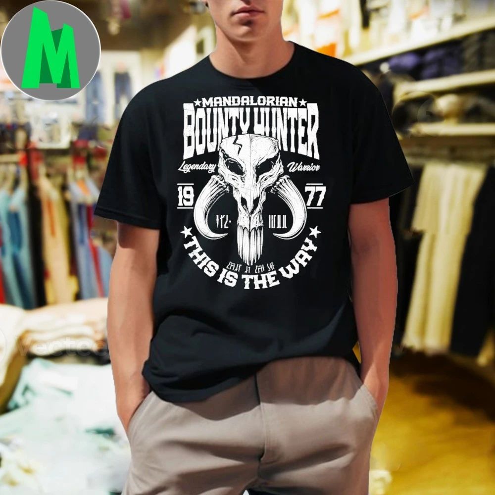 Legendary Warrior Mandalorian Bounty Hunter This Is The Way Shirt