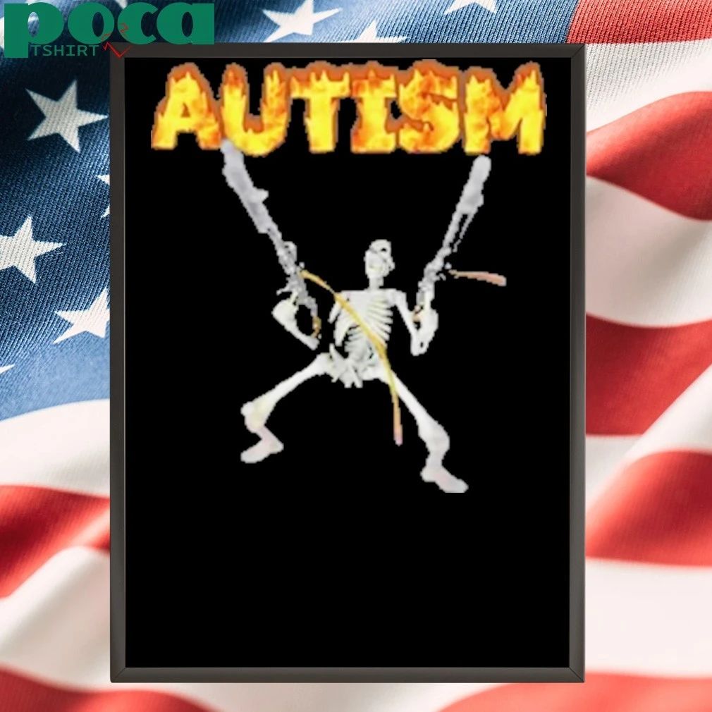 Autism Skeleton Meme Shirt