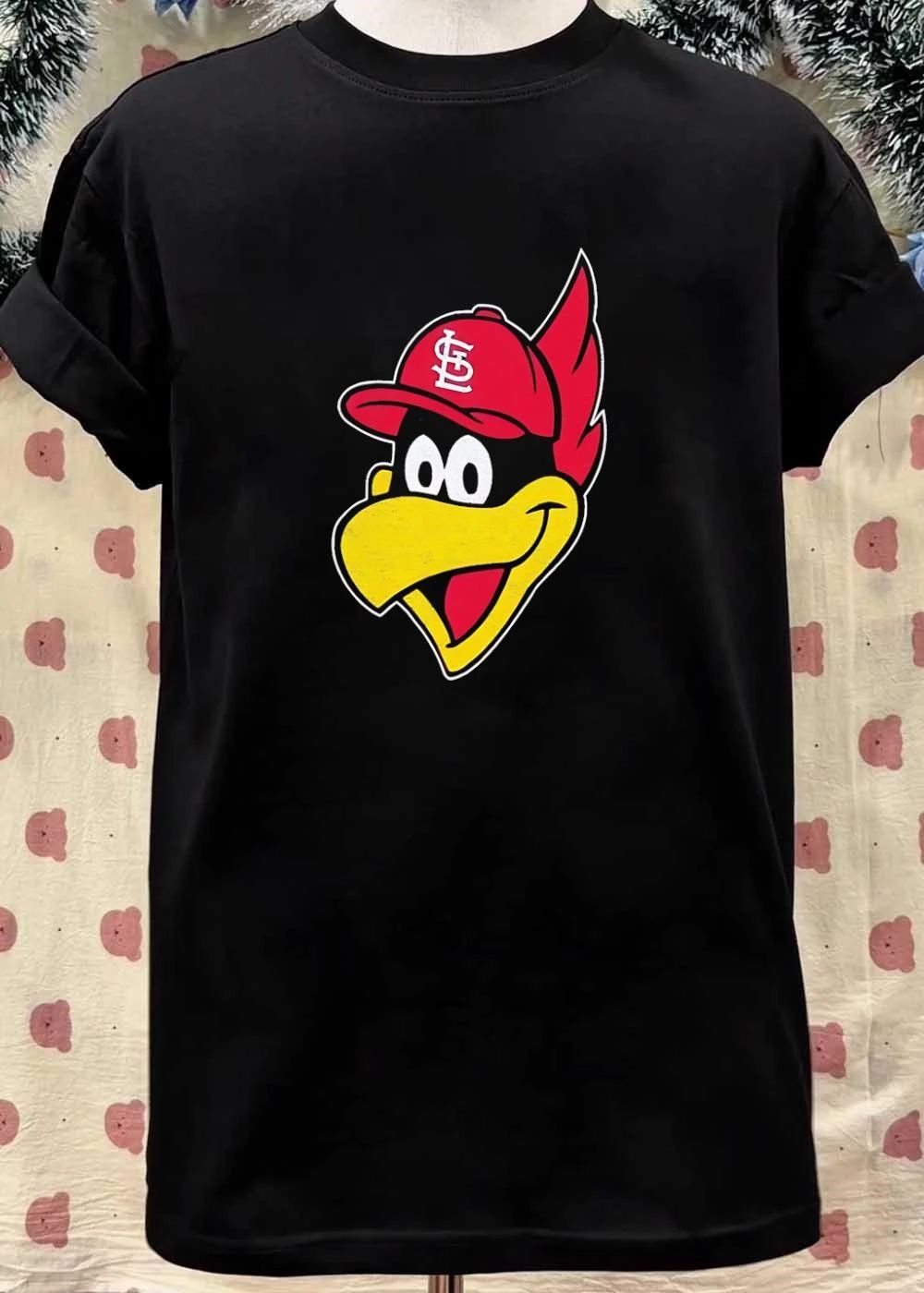 St Louis Cardinals Mascot Logo Baseball Team T-Shirt