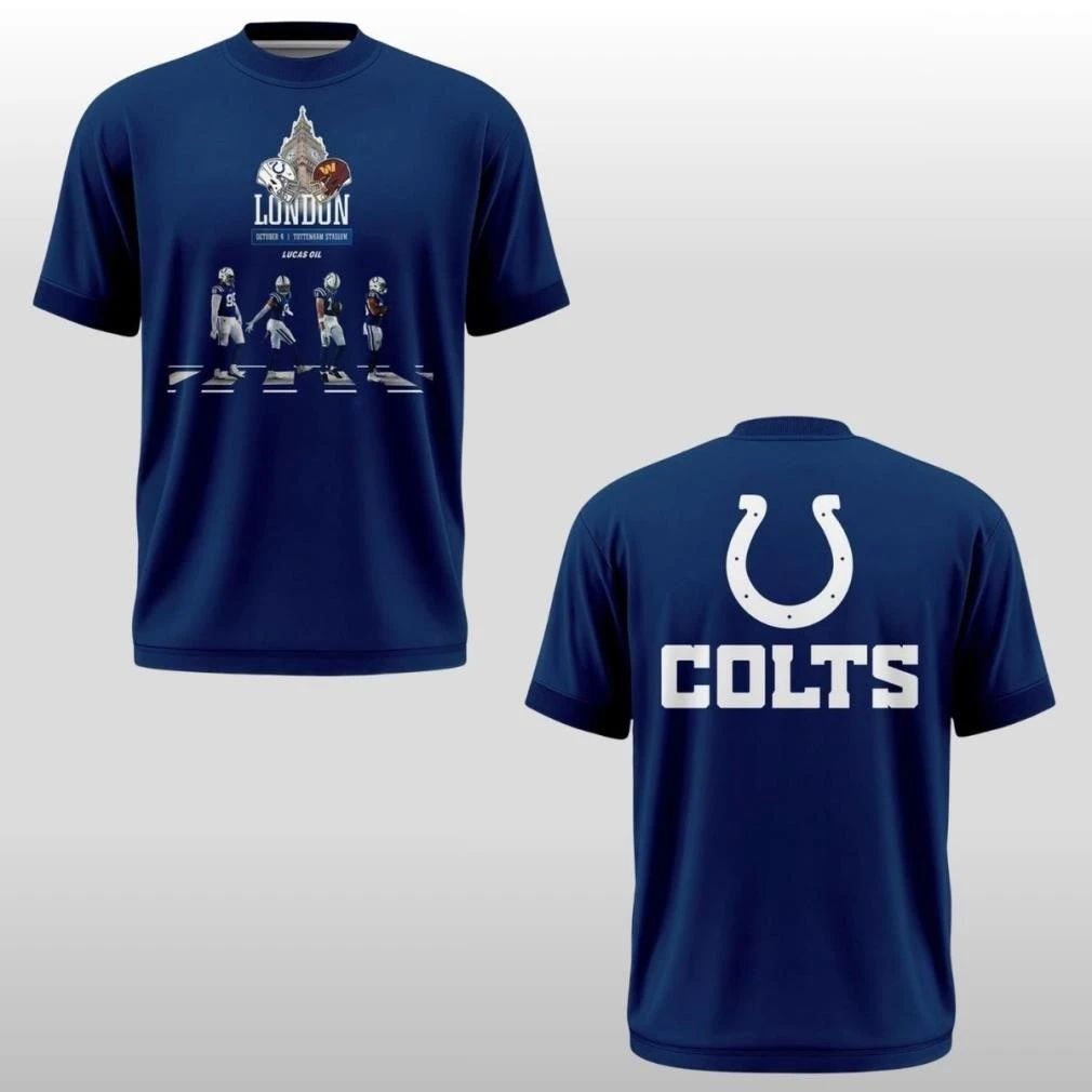 Indianapolis Colts 2026 Heading to London Shirt