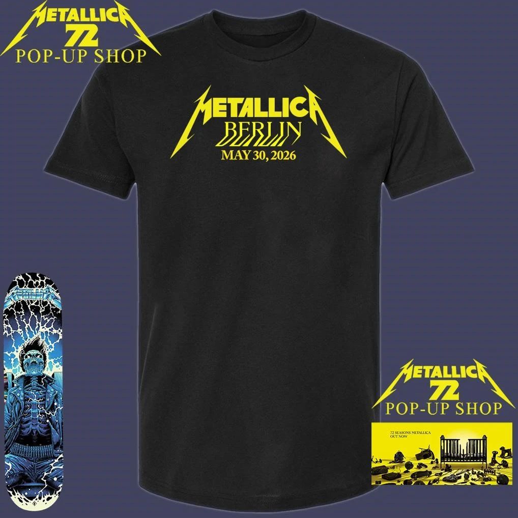 Metallica M72 Berlin May 30, 2026 Germany T-Shirt