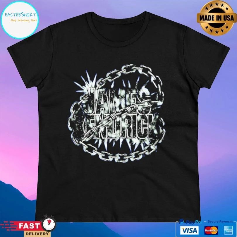 James Kendrick Chains Royal T-shirts