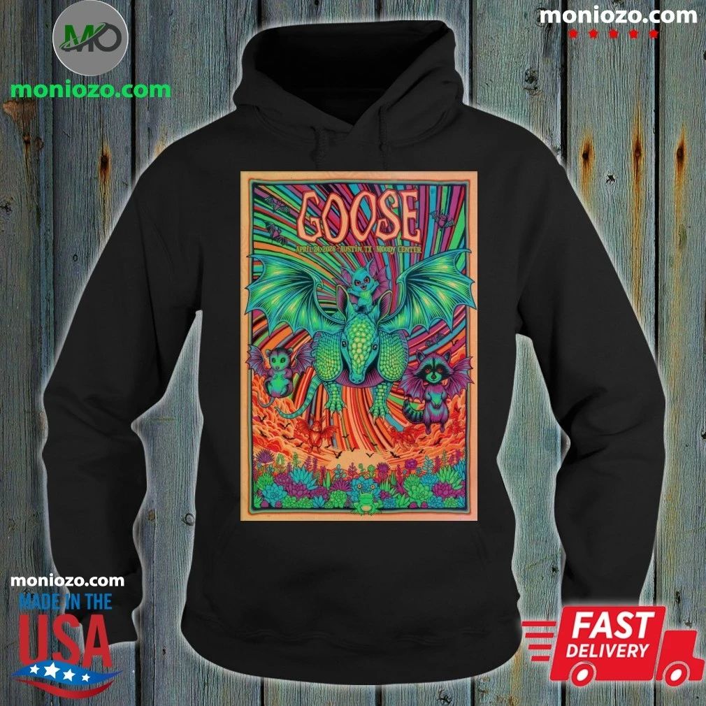 Goose At Moody Center On April 24 2026 Poster T-Shirt