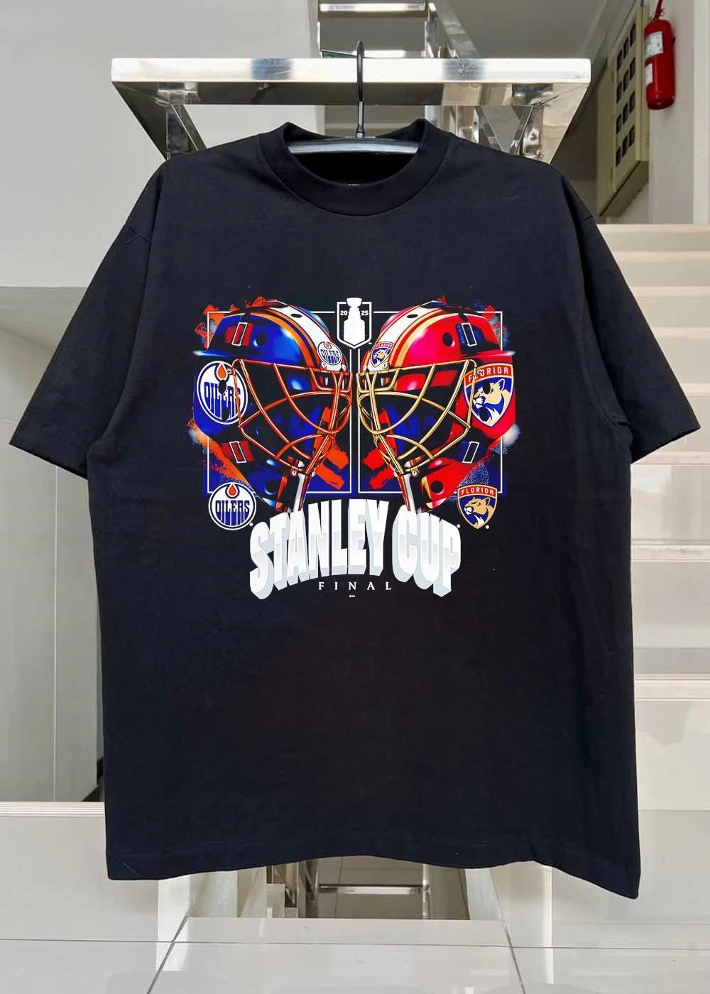 Florida Panthers Vs Edmonton Oilers 2026 Stanley Cup Final Dueling shirt