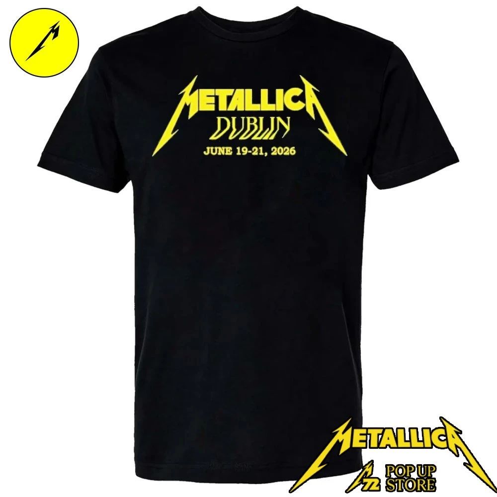 Metallica Pop-up Store Dublin T-Shirt