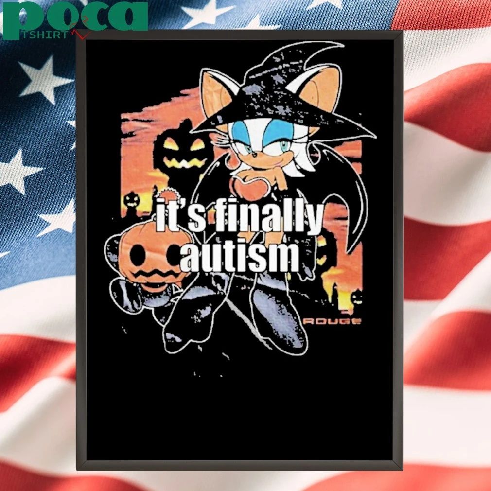 It’s Finally Autism Rouge T-shirt