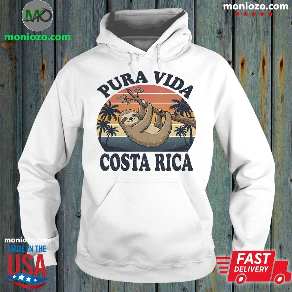 Original Pura Vida Costa Rica Sloth Shirt
