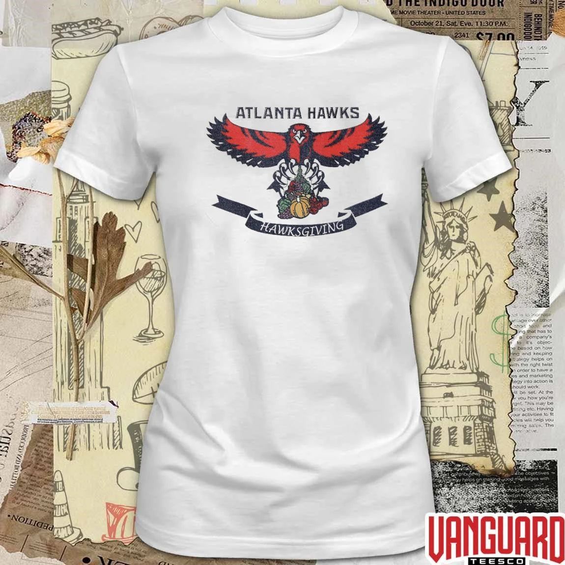 Atlanta Hawks Hawksgiving Logo t-shirt
