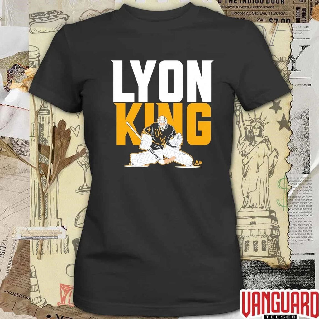 Alex Lyon The Goalie King Carolina Hurricanes 2026 NHL Hockey t-shirt