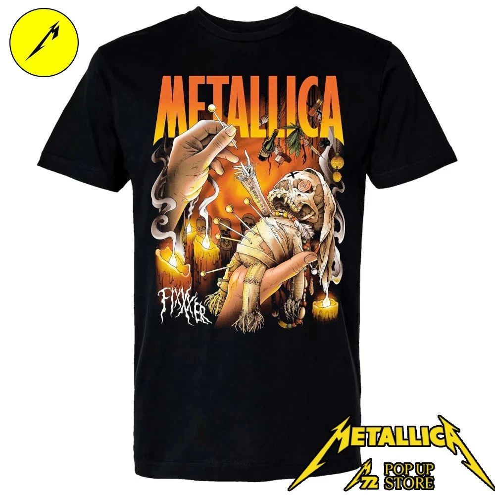 Metallica Fixxxer Poster Art T-Shirt