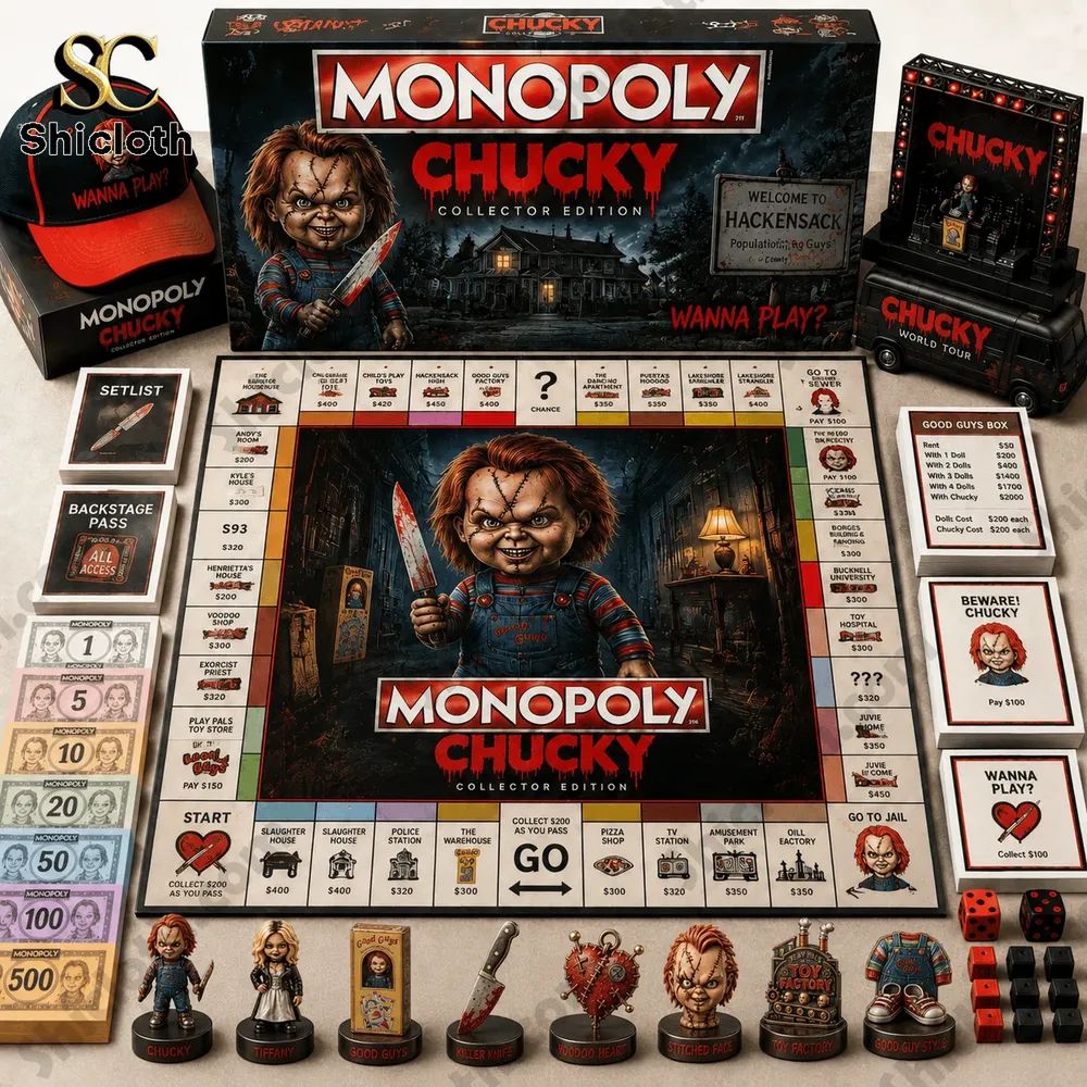 Chucky Collector’s Edition Monopoly Board Game