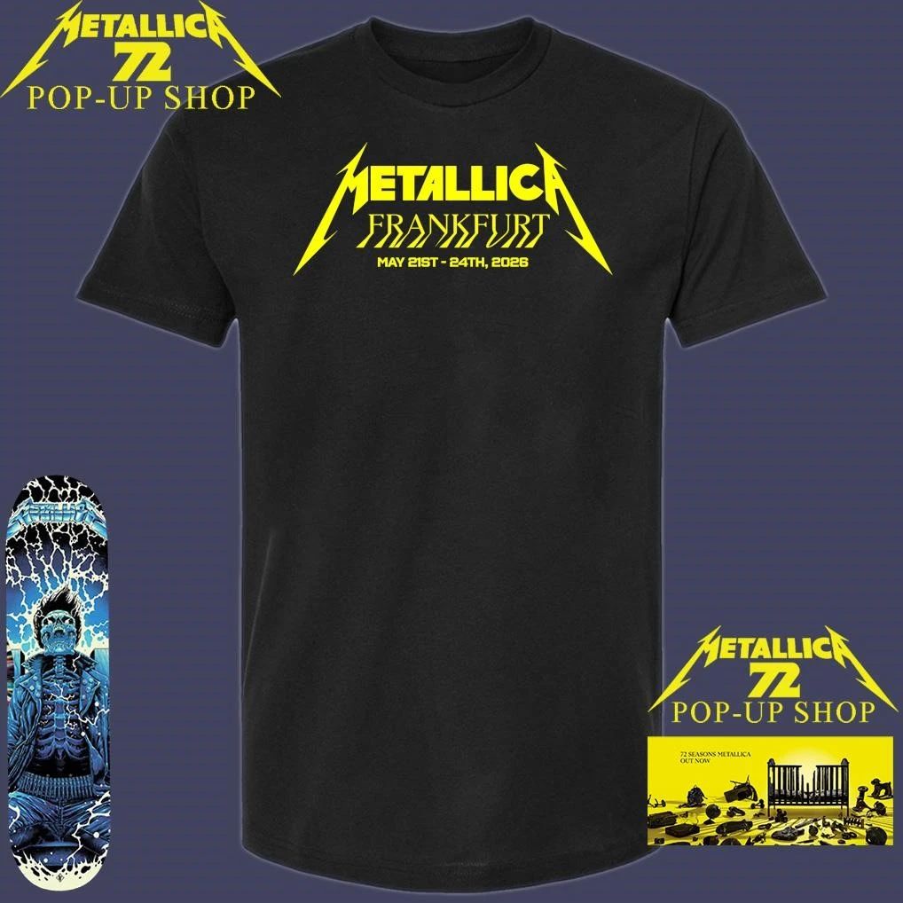 Metallica M72 Frankfurt 2026 Germany T-Shirt