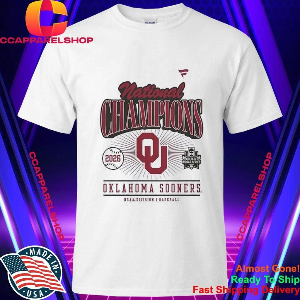 OU Baseball National Championship 2026 Shirt