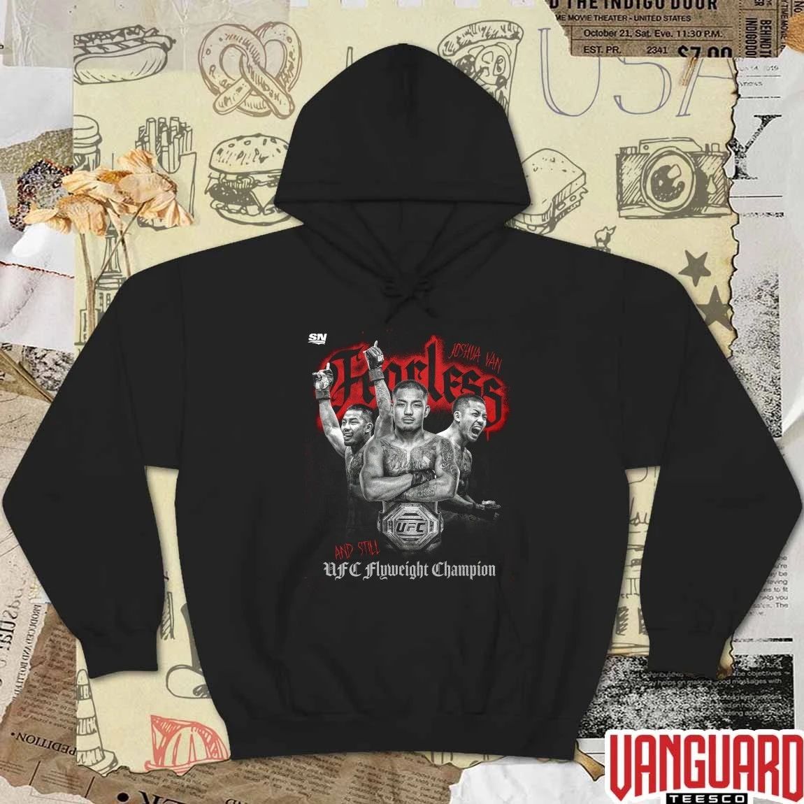 Joshua Van Fearless And Still UFC Flyweight Champions t-shirt