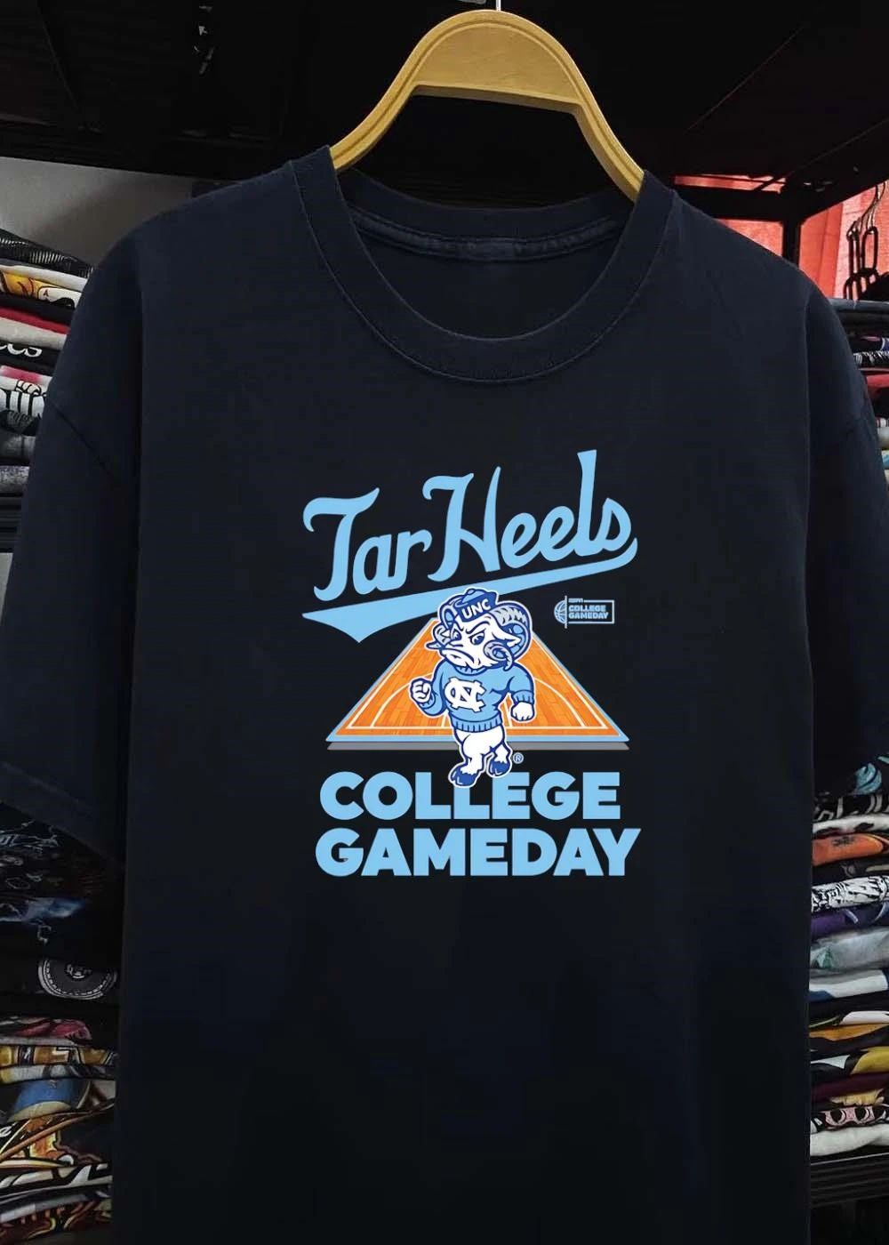 UNC Tar Heels College Gameday Basketball Rams Mascot T-Shirt