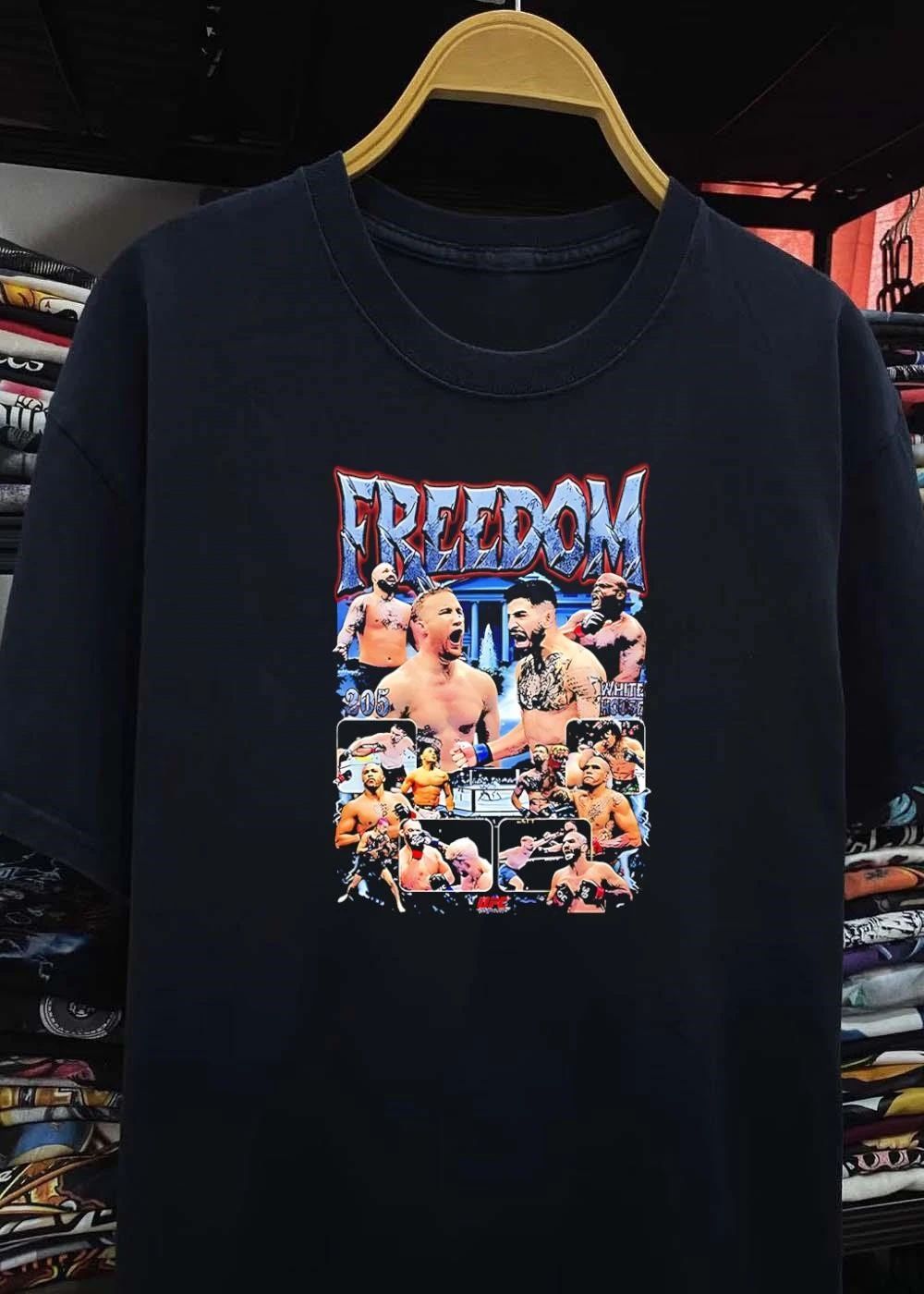 Freedom 205 White House UFC Mixed Martial Arts Fighters shirt
