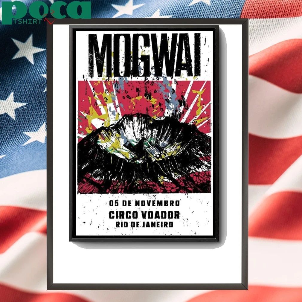 Mogwai Rio de Janeiro Tour On Nov 5 2025 Poster shirt