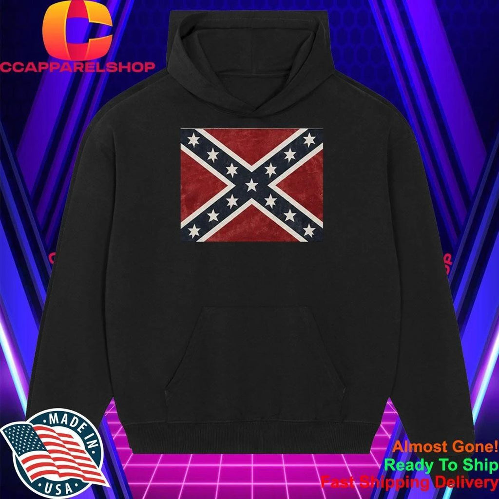 Mark Lee Confederate Rebel Flag Raglan Shirt