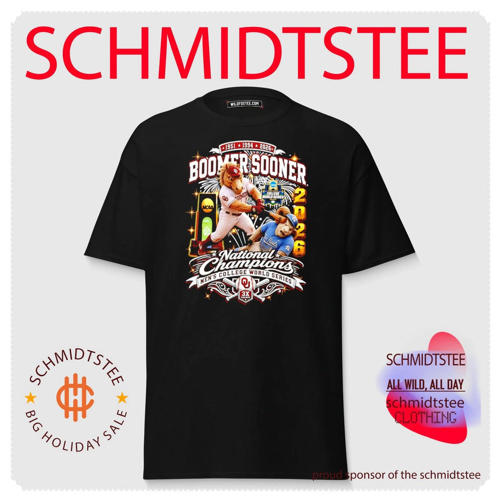 Oklahoma Sooners Boomer Sooner 2026 National Champions shirt