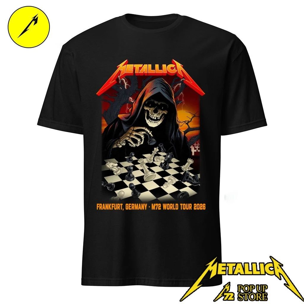 Metallica Frankfurt Germany May 22 and 24, 2026 Limited-Edition Concert T-Shirt