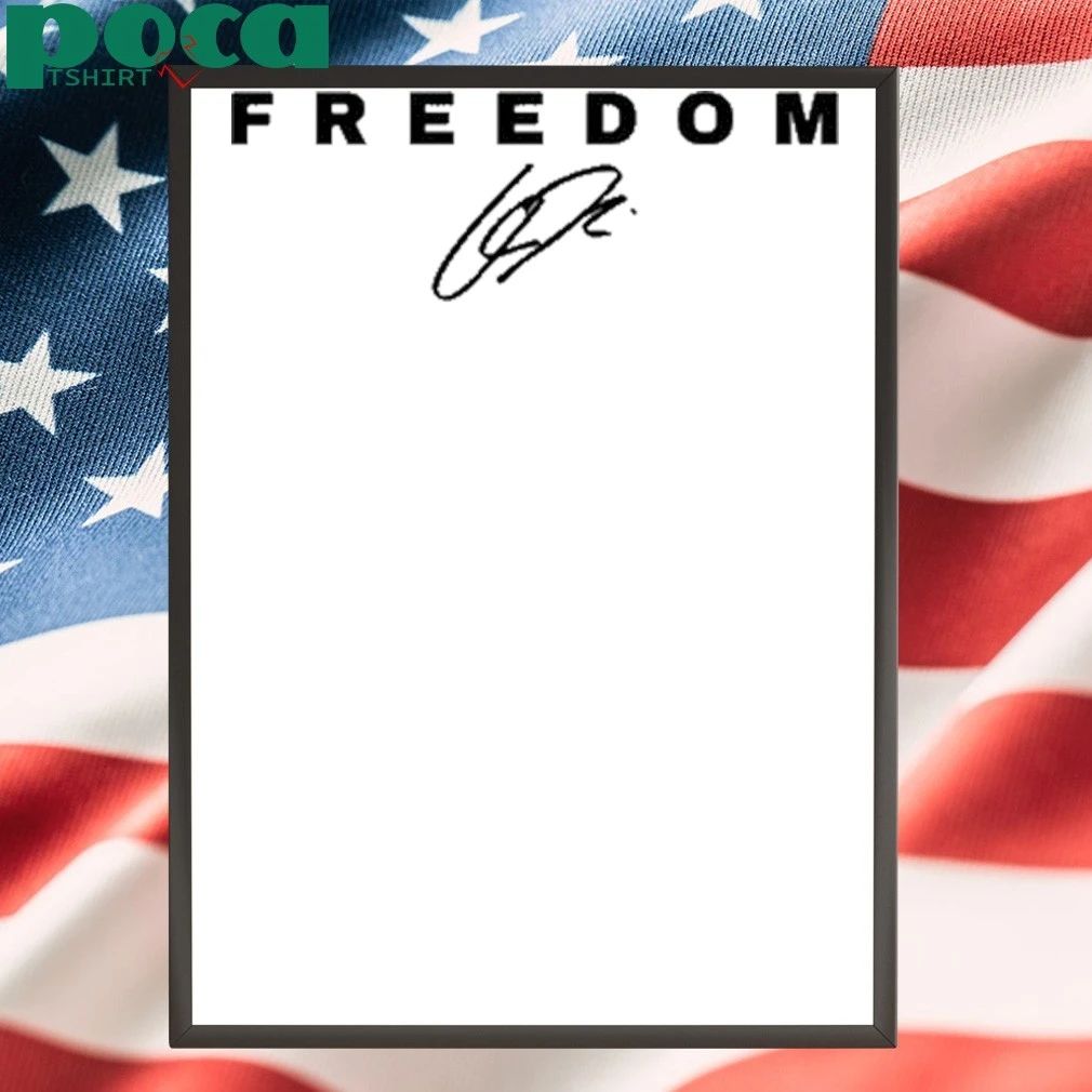 Freedom When People Stop Talking Charlie Kirk Shirt