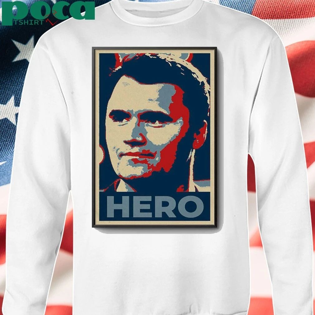 Charlie Kirk Hero Poster 2025 shirt