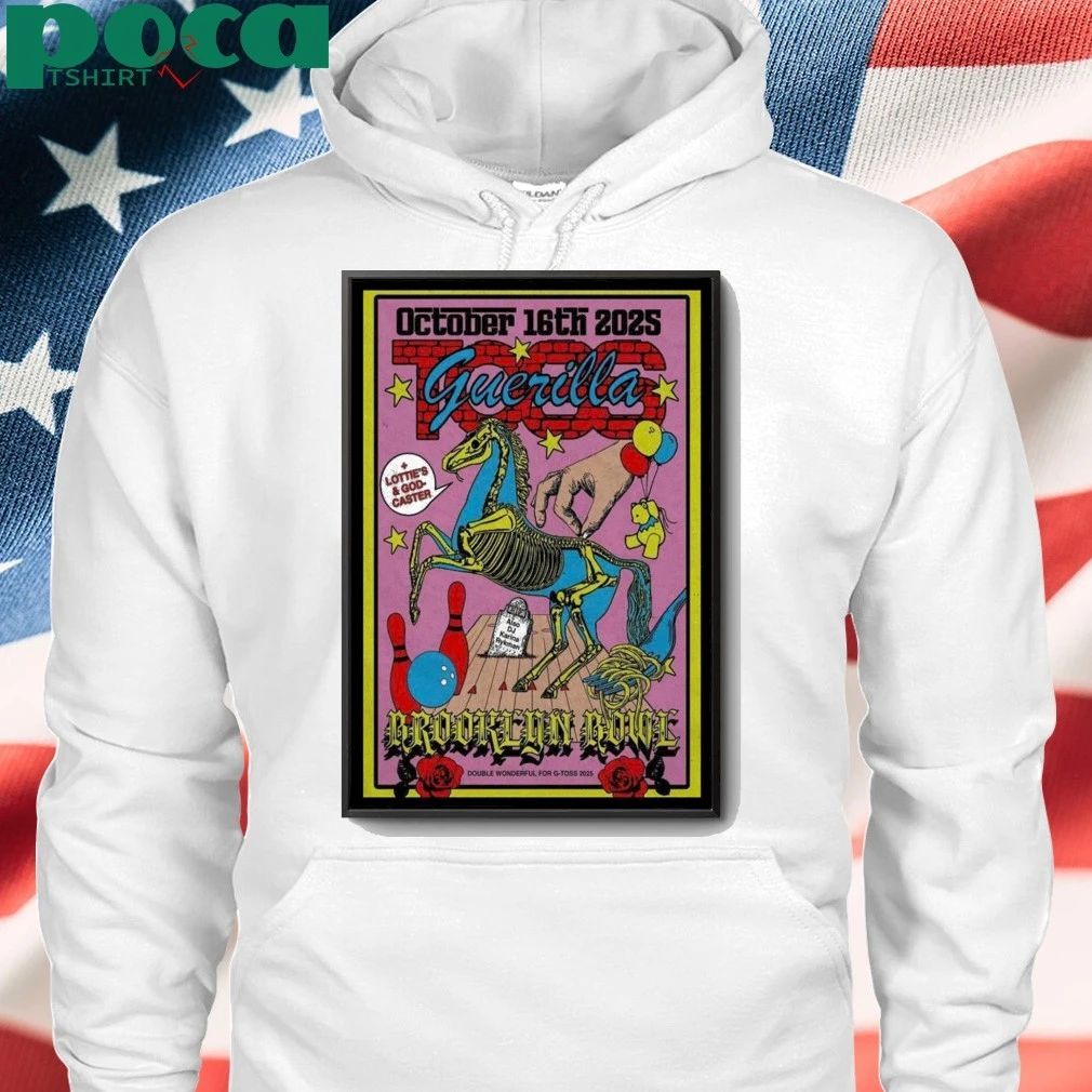 Guerilla Toss Tour October 16 2025 Brooklyn Bowl Poster shirt
