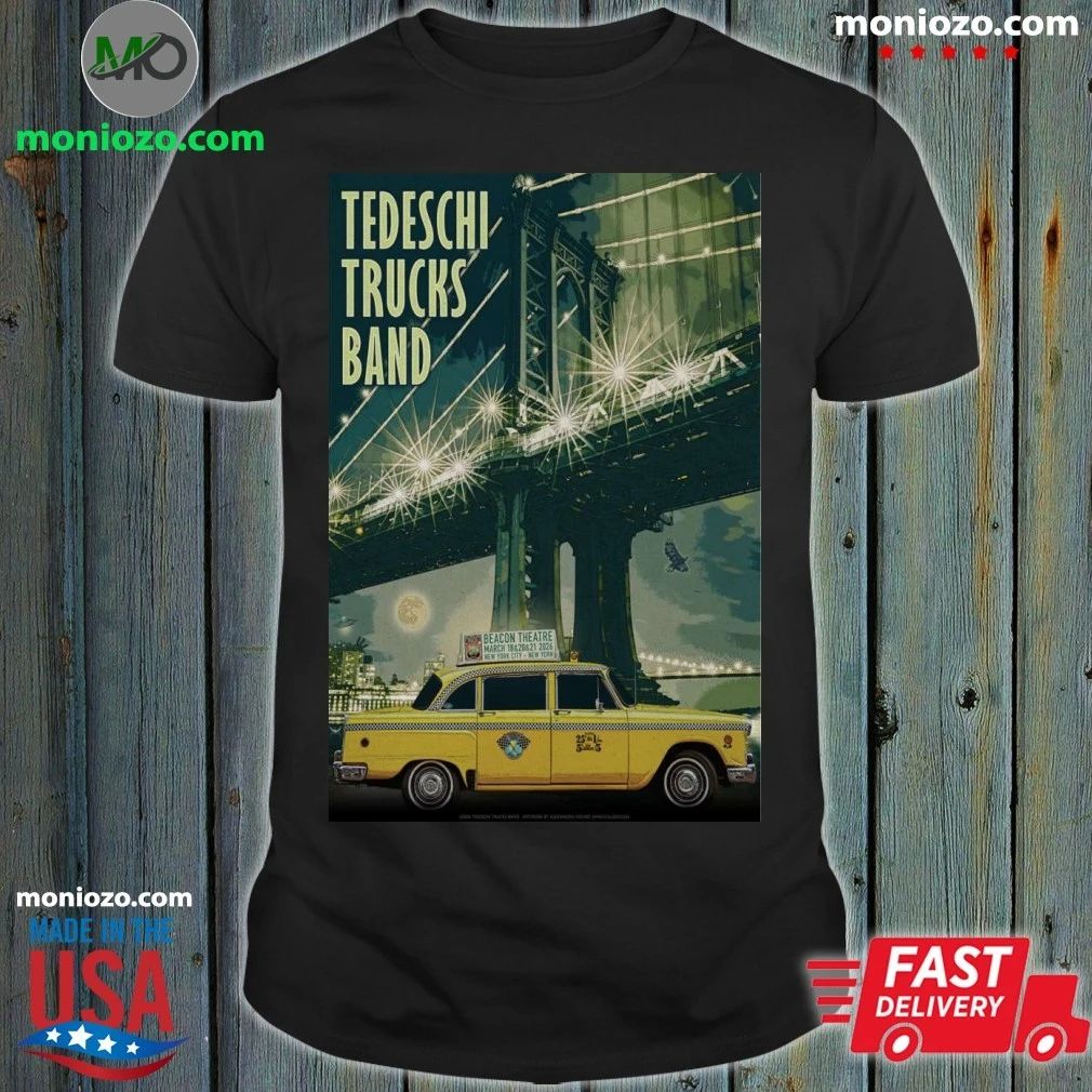 Tedeschi Trucks Band Mar 18 & 20 2026 Poster Beacon Theatre Shirt