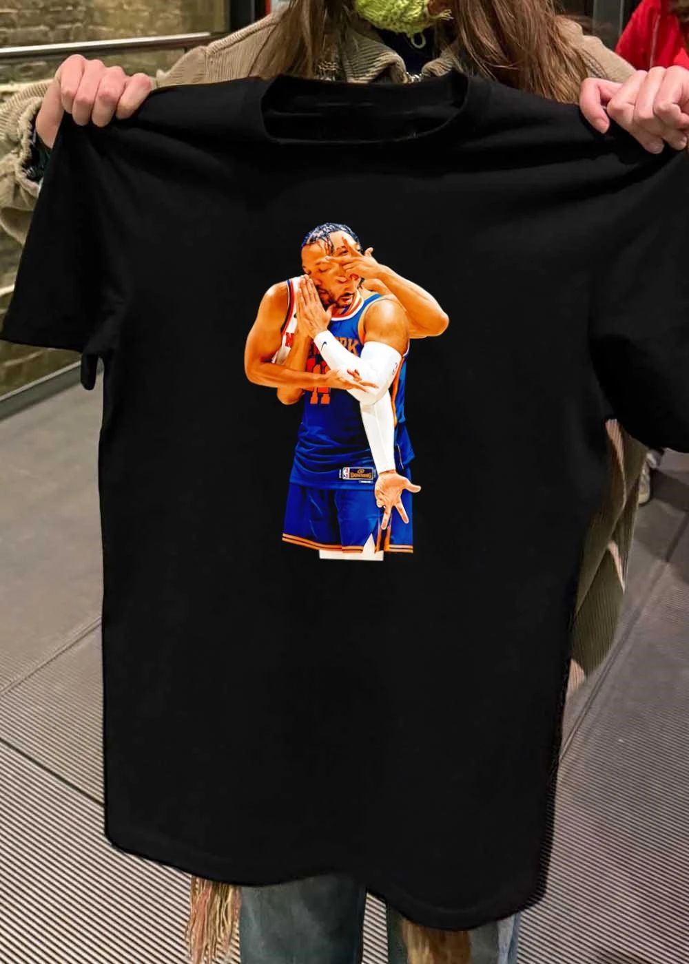 Jalen Brunson Prayer Hands Gesture New York Shirt T-Shirt