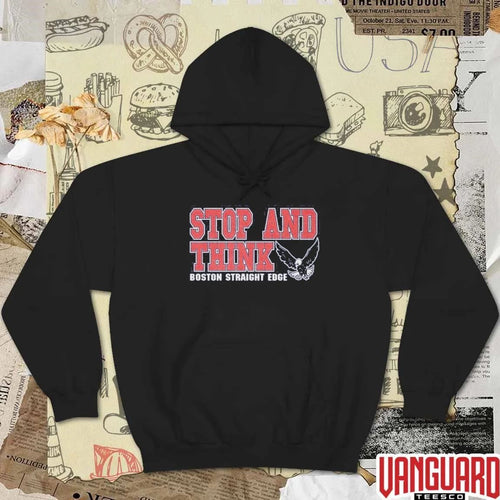 2026 Stop And Think Boston Straight Edge t-shirt