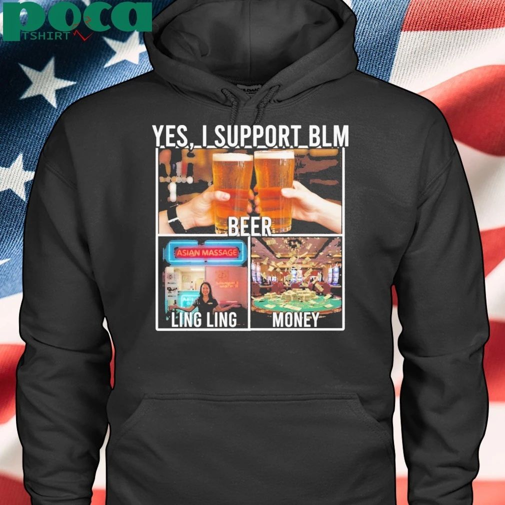Yes I support Beer Ling Ling Money T-shirt