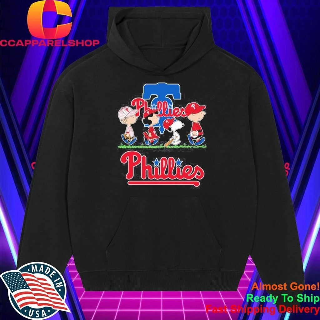 Peanuts characters Philadelphia Phillies abbey road Shirt