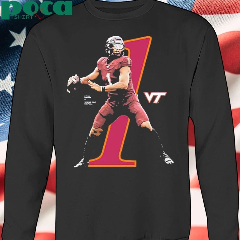 Kyron Drones Virginia Tech Hokies Breakthrough Series Nil T-shirt