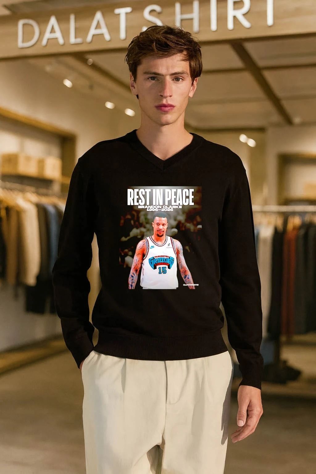 Re MemBering Brandon Clarke 1996-2026 shirt