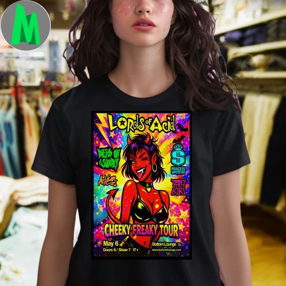 Lords Of Acid Event Chicago IL On May 6 2026 Poster Shirt