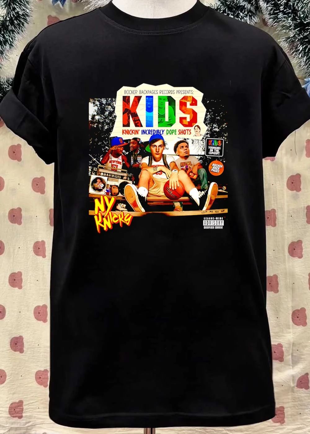 Records Presents Kids Knickin Incredibly Dope Shots NY Knicks T-Shirt
