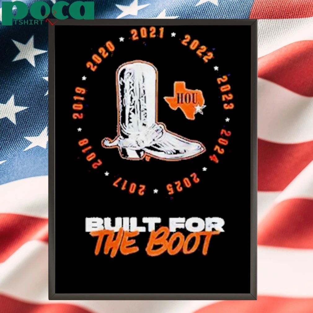 Houston Astros Silver Boot Dynasty 2025 Merch T-Shirt