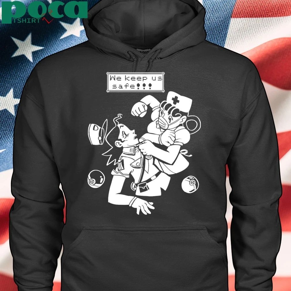 Joy V Jenny We keep us safe T-shirt