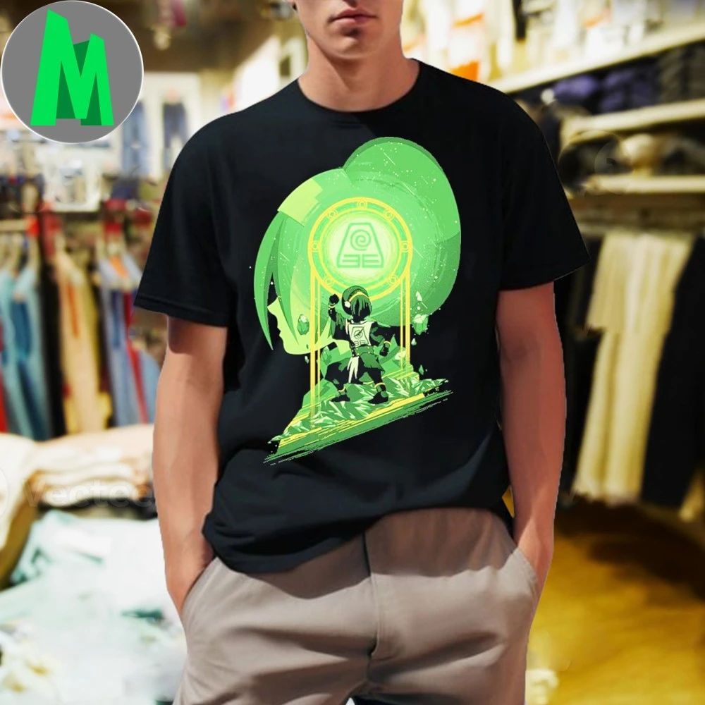 Toph Beifong Rise of Earthbending T-Shirt