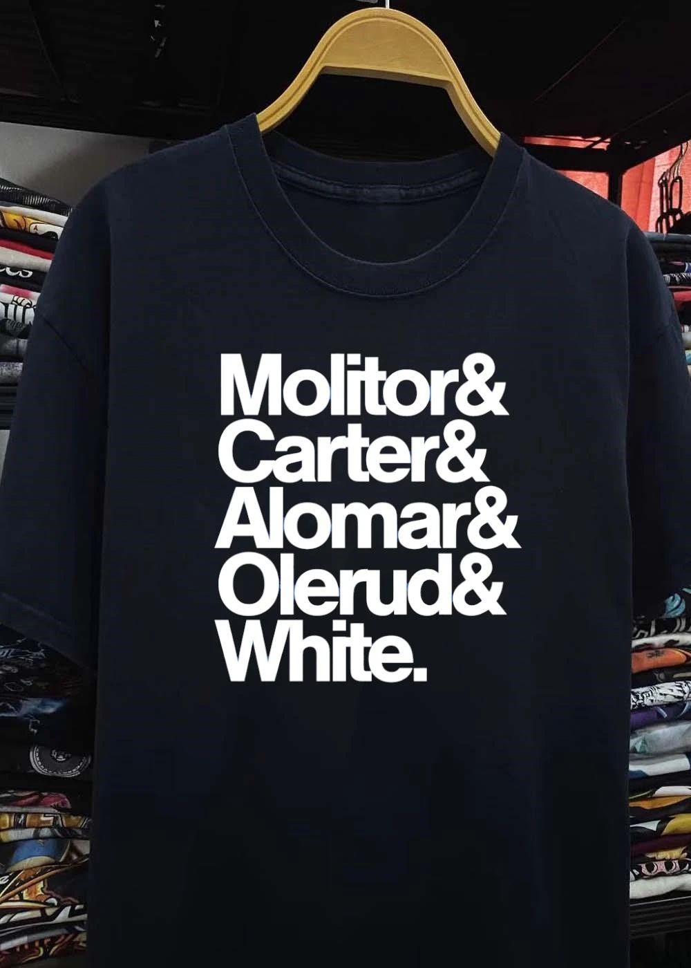 Molitor, Carter, Alomar, Olerud, and White Toronto Blue Jays Shirt