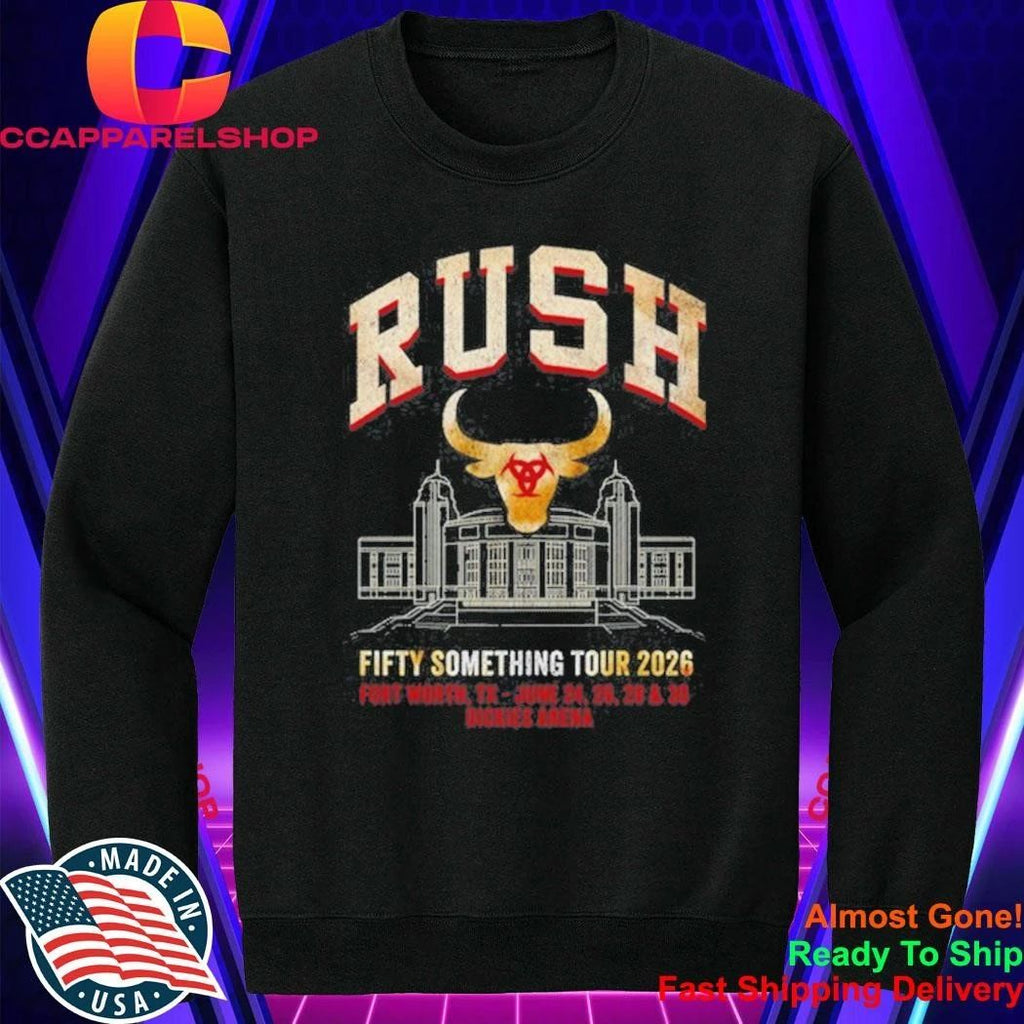 Rush Band Dallas, Fort Worth, Texas 2026 Shirt