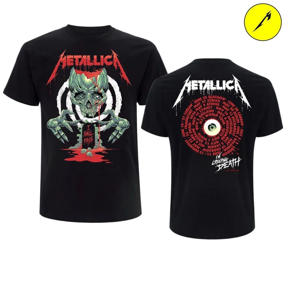 Metallica x Luke Preece Pop-up Store M72 World Tour 2026 I Shall Pass T-Shirt – Limited Edition
