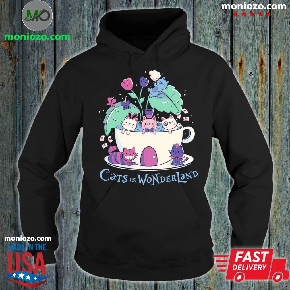 Alice Cats Tea In Wonderland Shirt