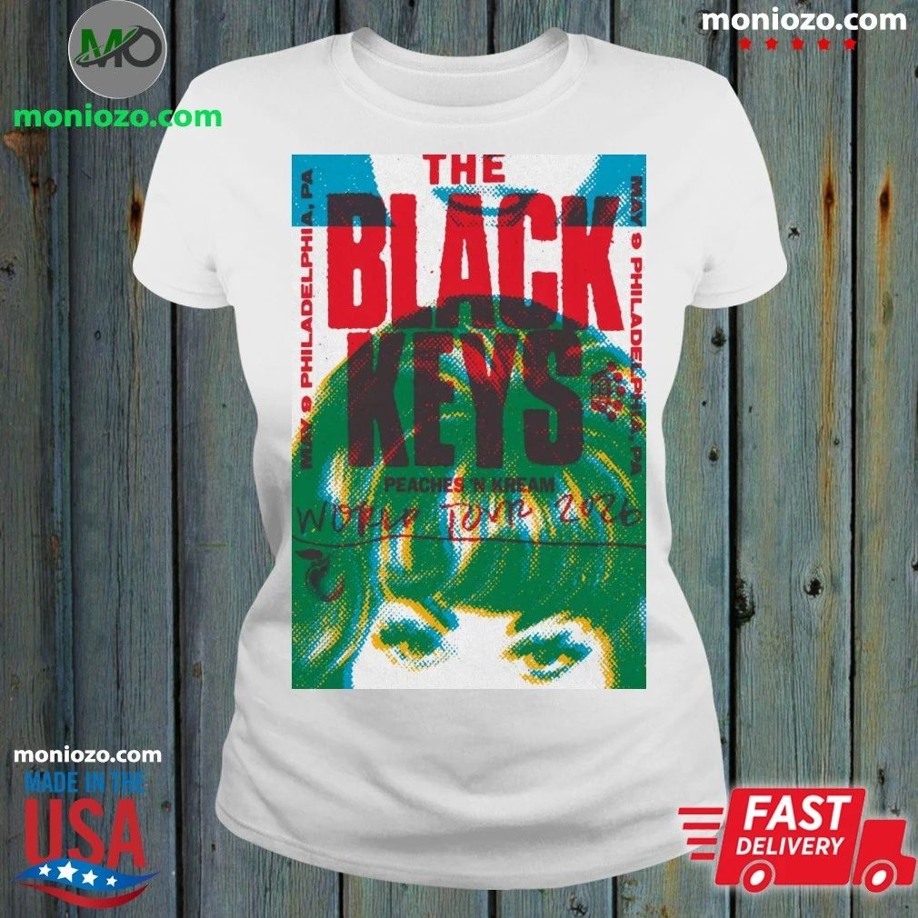 The Black Keys Philadelphia PA Tour On May 9 2026 Poster Shirt